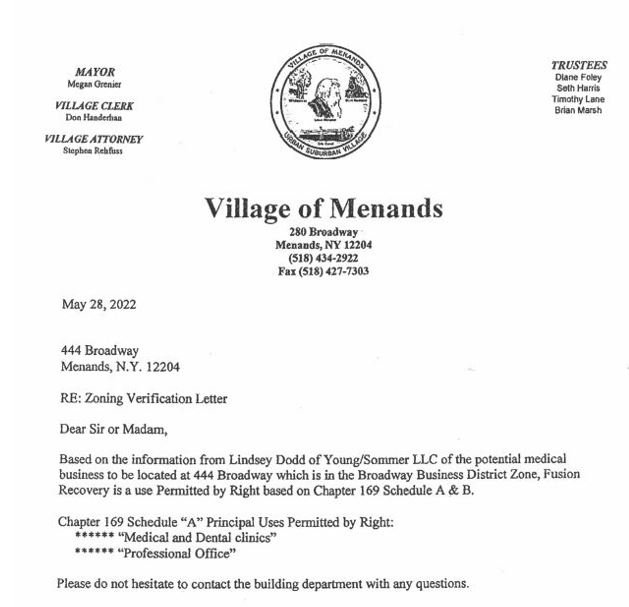 Zoning-verification-letter